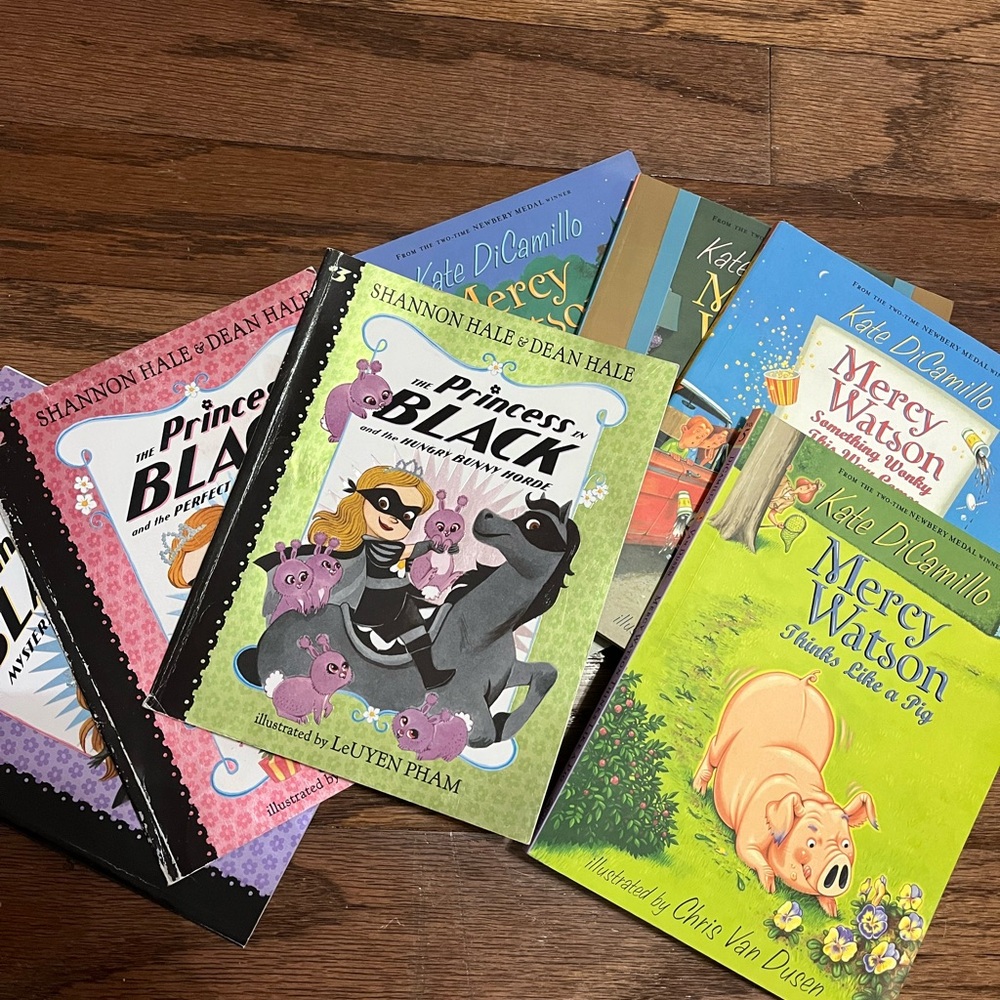 Mercy Watson and The Princess and Black Books